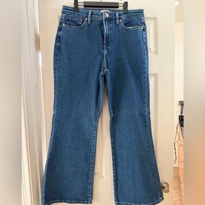 LC Lauren Conrad Dark Blue Wide Leg Jeans